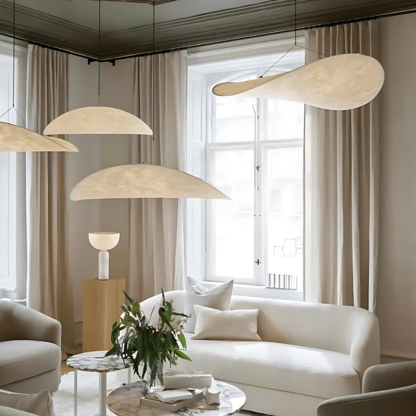 AuroraNook Japandi Pendant Chandelier For Calming Glow