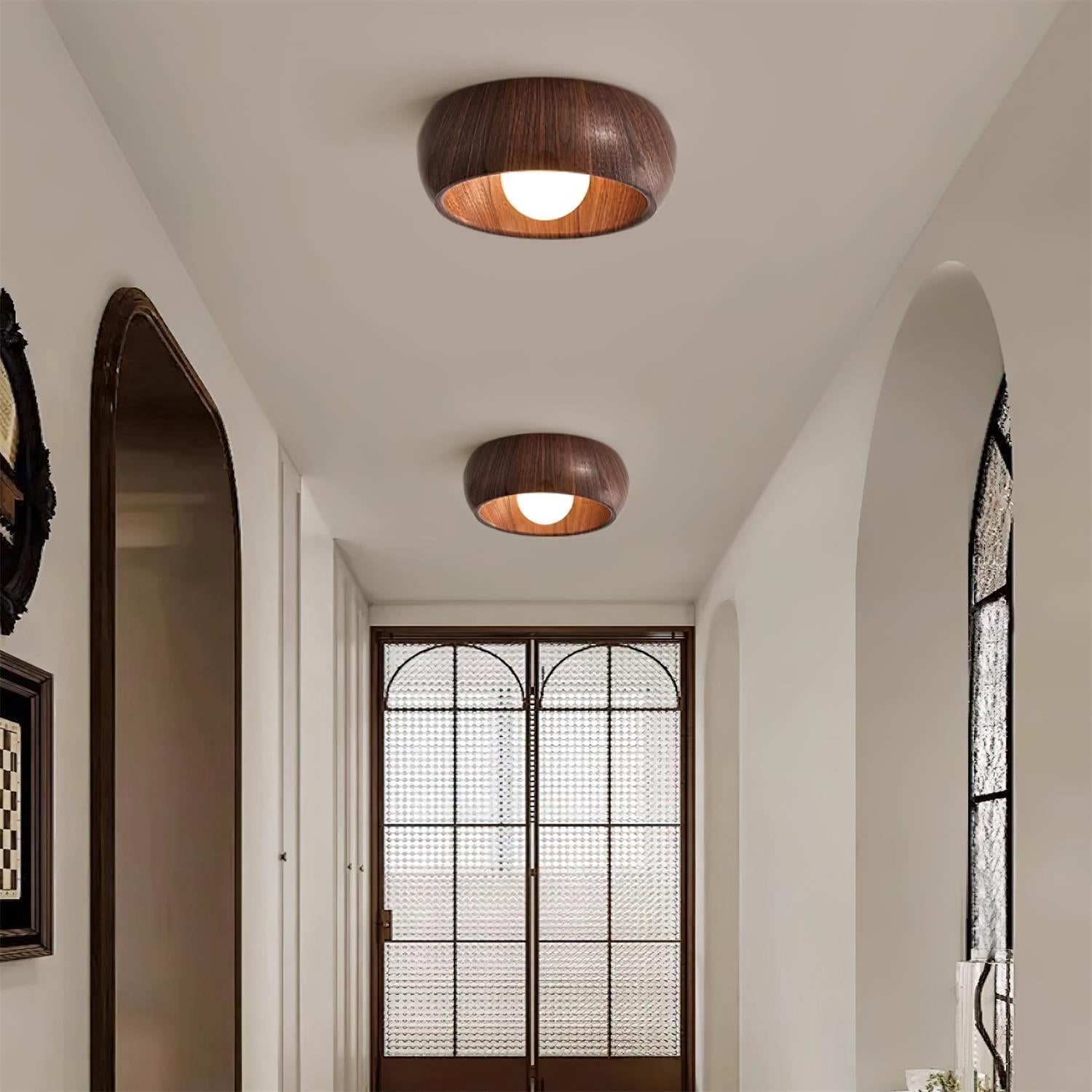AureWood Minimalist Ceiling Lamp for Living Room