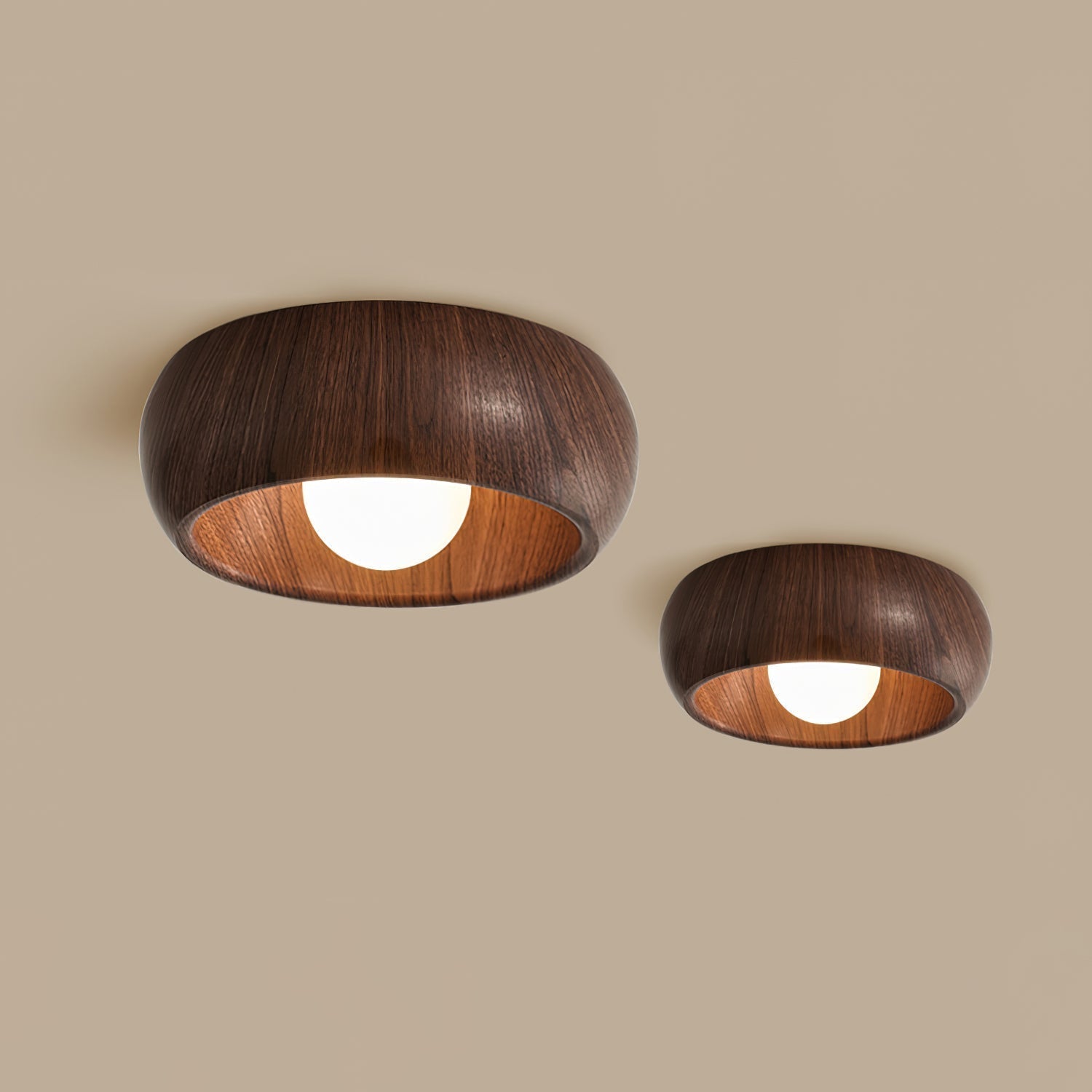 AureWood Minimalist Ceiling Lamp for Living Room