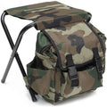 Mochila de camuflagem 3 em 1 CamoMate — cadeira dobrável e saco térmico integrados