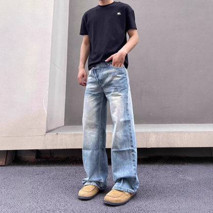 Jean Vintage Délavé – Coupe Moderne