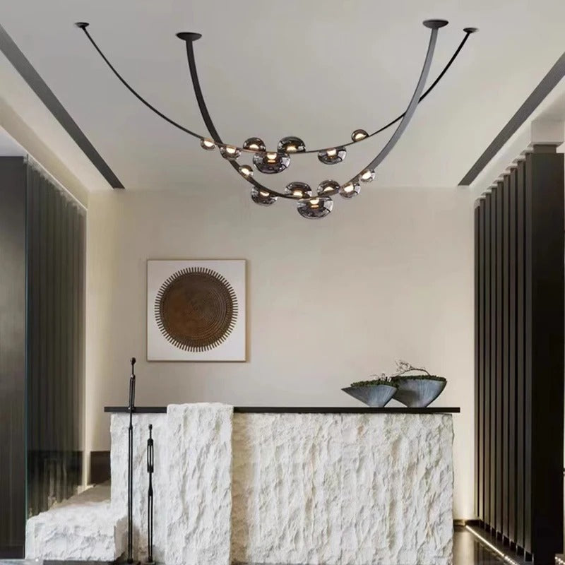 Astra Orbit Pendant Light Elegant Ceiling Fixture Lighting