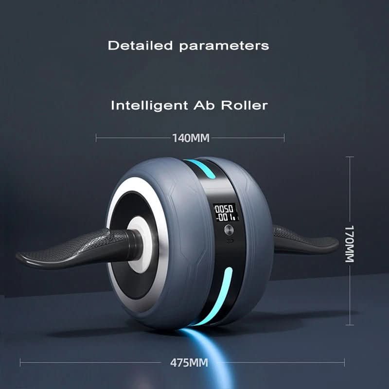 Roată pentru abdomen CorePulse — mecanism de revenire automată, contor digital