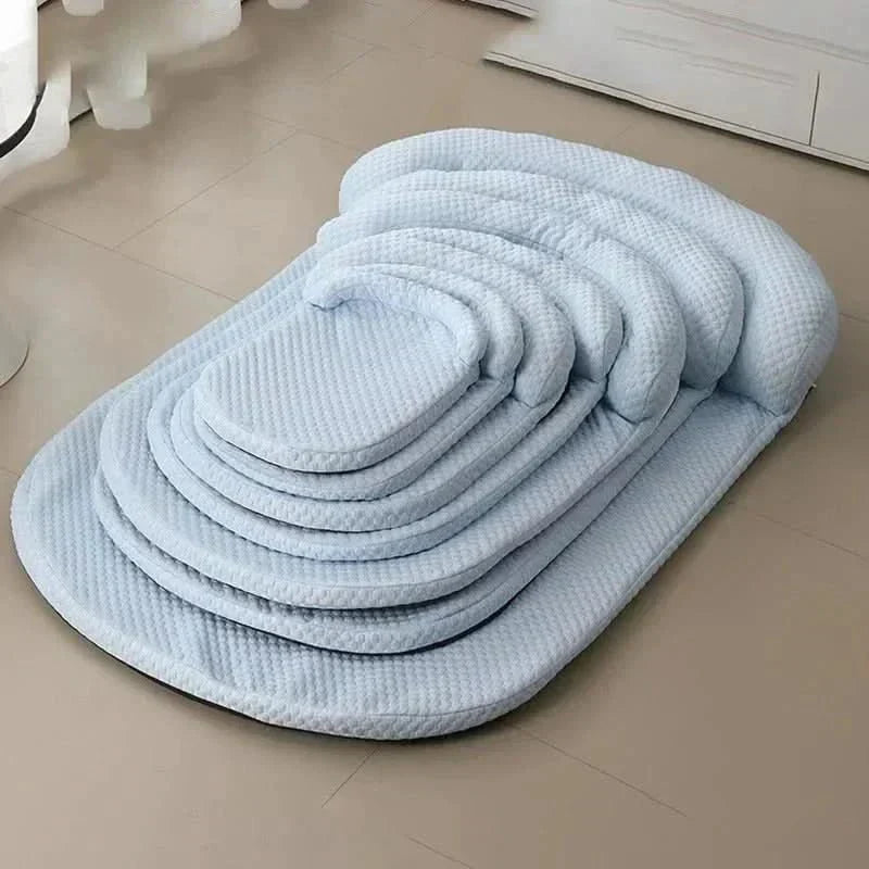 ChillPaws Passive Cooling Pet Mattress — Zero-Electric, Contoured Design