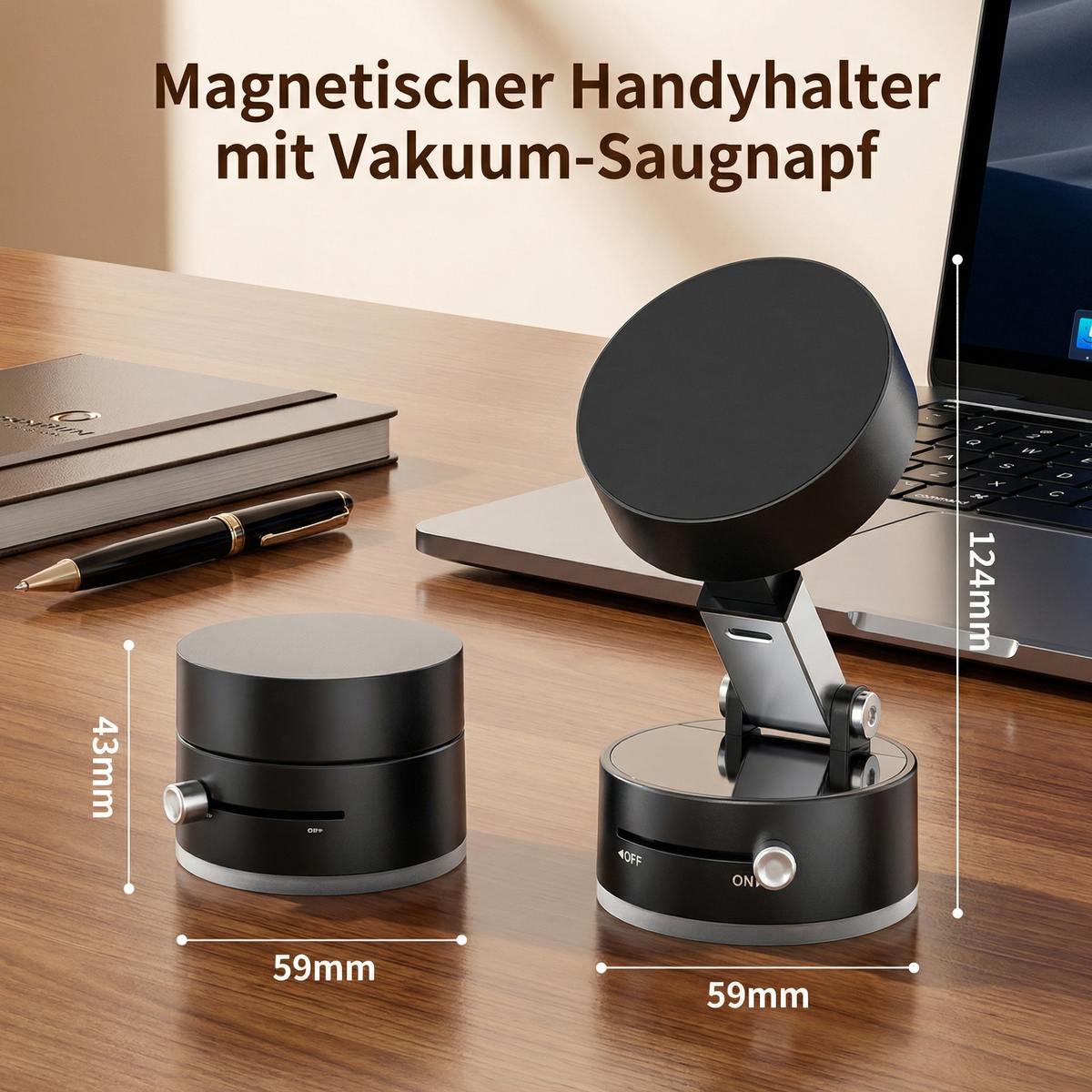 StabiloGrip Phone Holder — Secure, Hands-Free Smartphone Mount
