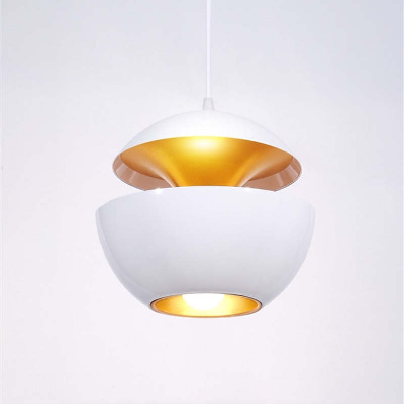 LumaNova Black and White LED Pendant Light for Interiors