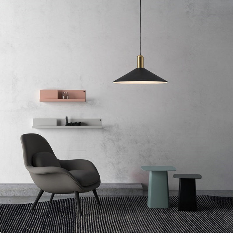 Aria Vintage Umbrella Monochrome Pendant Light | ventumra