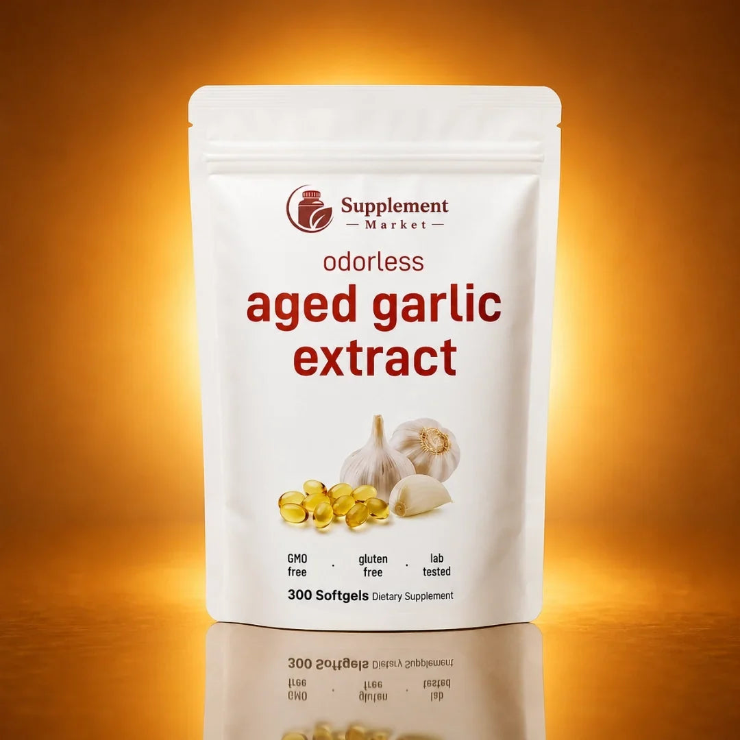 Odorless Aged Garlic Extract: Daily Heart & Immune Support