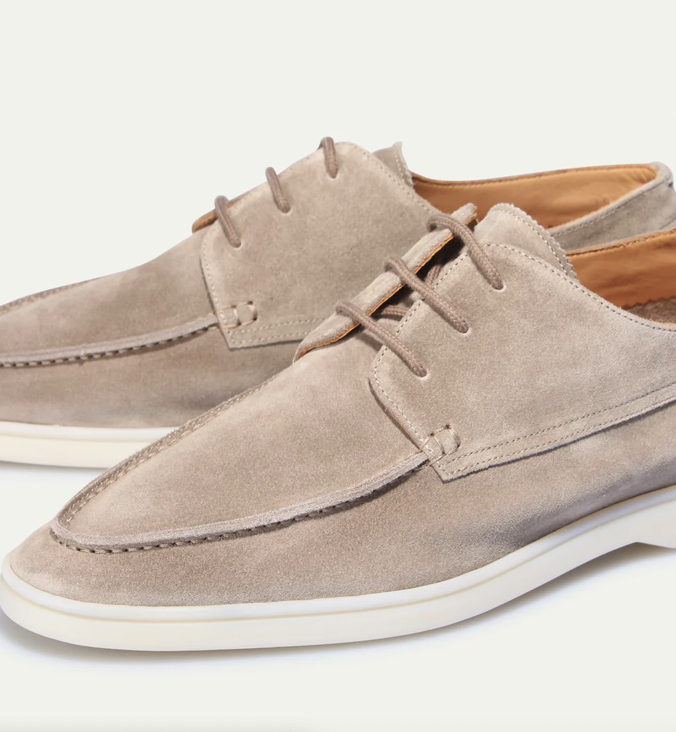 Men's Stylish Suede Lace-Up Shoes | ventumra