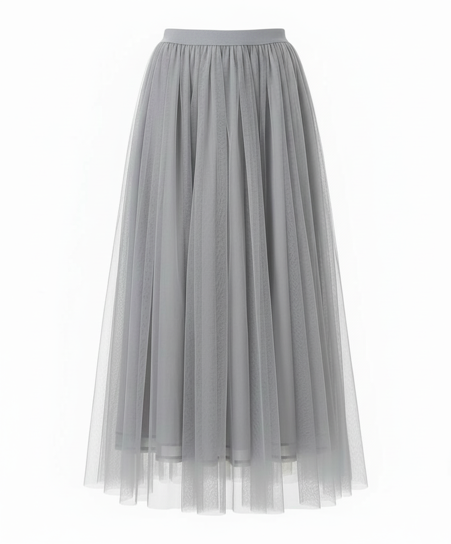 Elegant High-Waist Maxi Skirt | ventumra
