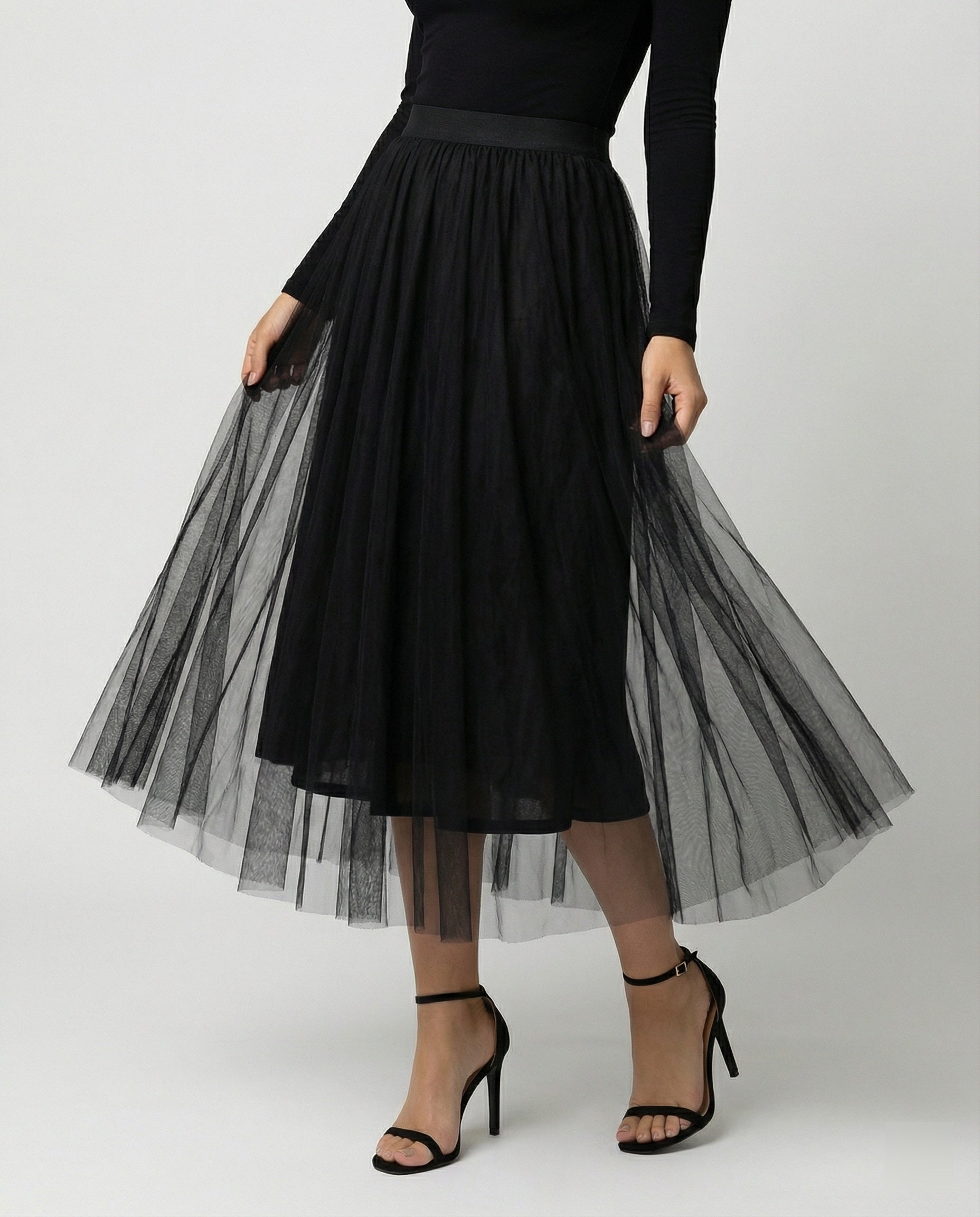 Elegant High-Waist Maxi Skirt | ventumra