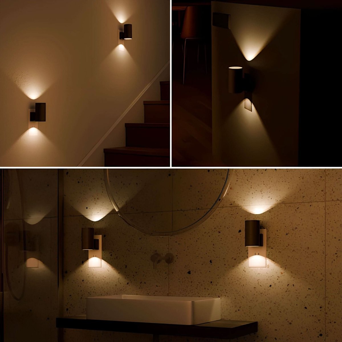 LumenNest Automatic Dimmable LED Night Light — Dusk Sensor, Glare-Free Soft Glow