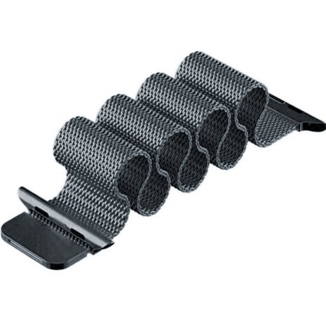 Bracelet milanais pour Apple Watch Edition en gris sidéral | Ventumra