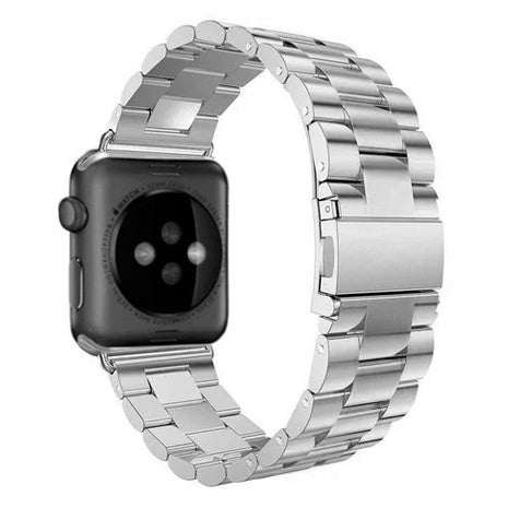 Apple Watch Stainless Steel Band With Silver Finish For Apple Watch | Ventumra