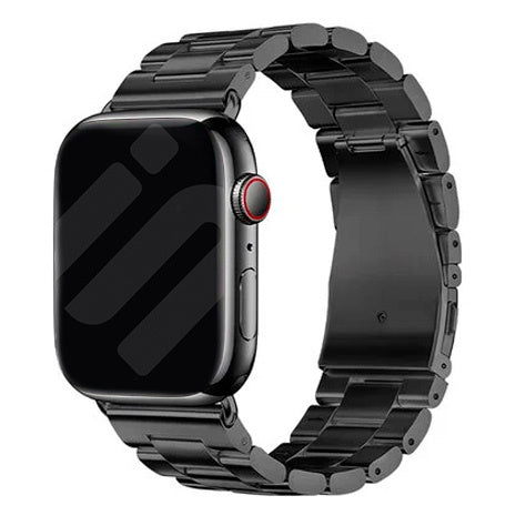Apple Watch fekete rozsdamentes acélszíj hajtócsattal | Ventumra
