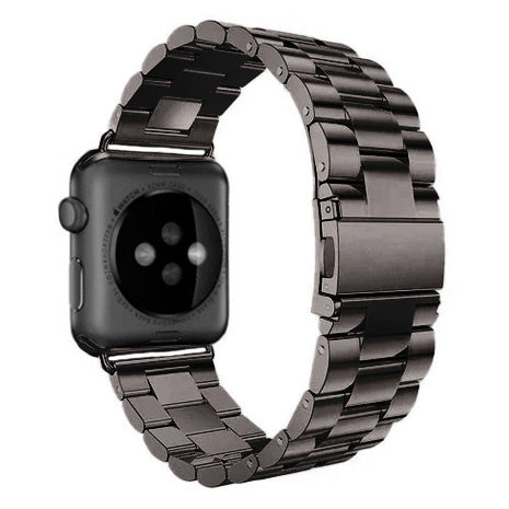 Apple Watch fekete rozsdamentes acélszíj hajtócsattal | Ventumra