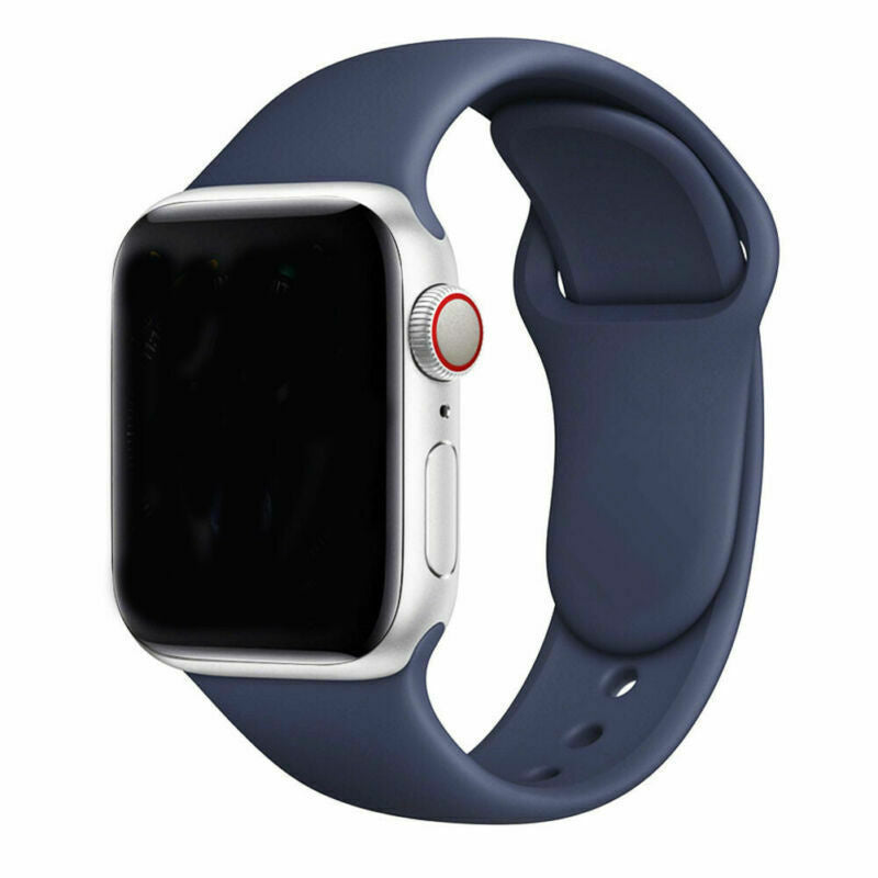 Apple Watchhoz való kék szilikoncserepánt mindennapi viselethez | Ventumra