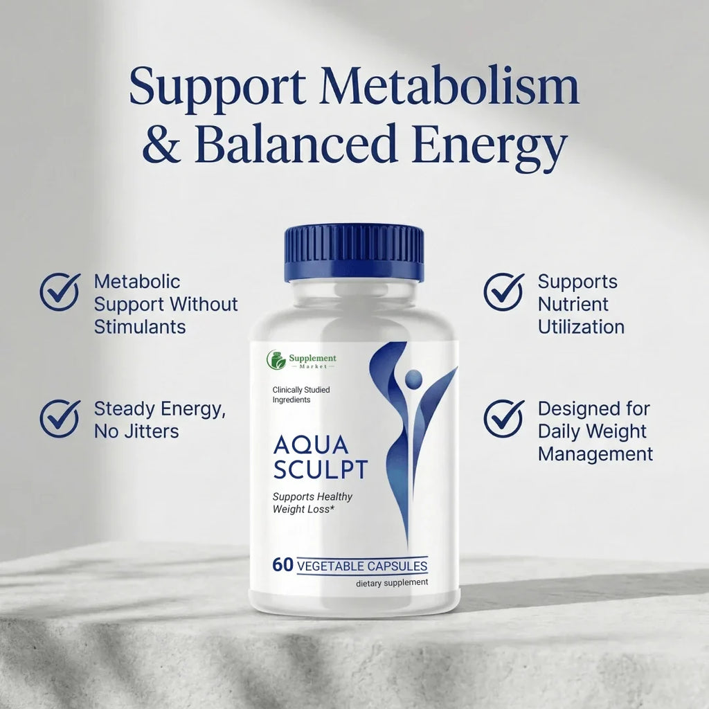 Aqua Sculpt Metabolic Capsules: Daily Appetite & Energy Support