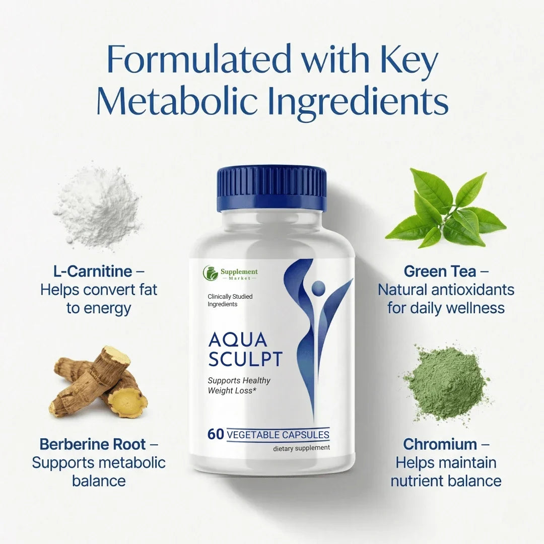 Aqua Sculpt Metabolic Capsules: Daily Appetite & Energy Support