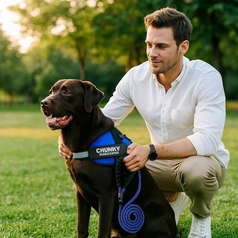 Personalizowana uprząż dla psa SafePaw — regulowany ergonomiczny krój, paski kontrolujące ciągnięcie