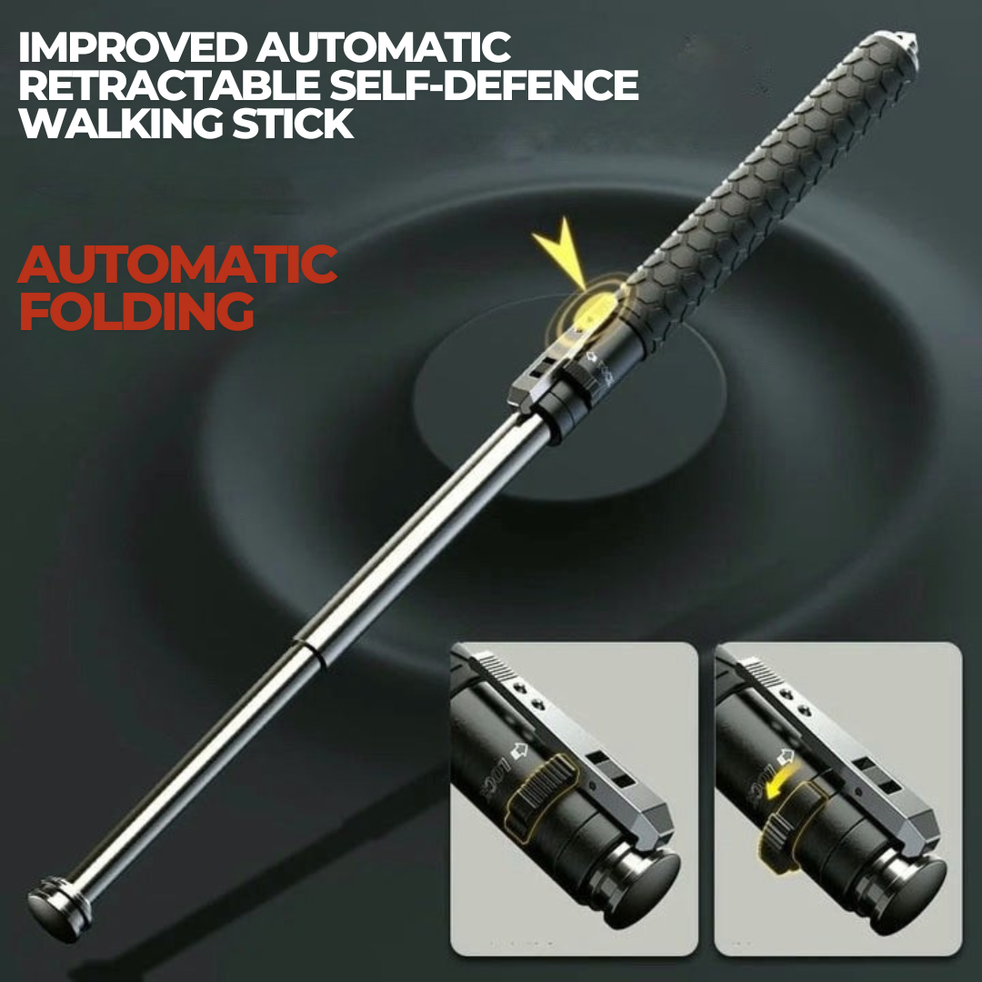 Collapsible Defense Cane for Hiking & City Use | ventumra