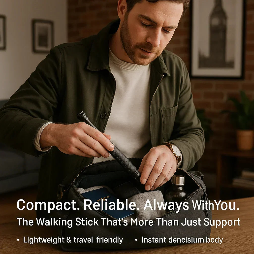 Collapsible Defense Cane for Hiking & City Use | ventumra