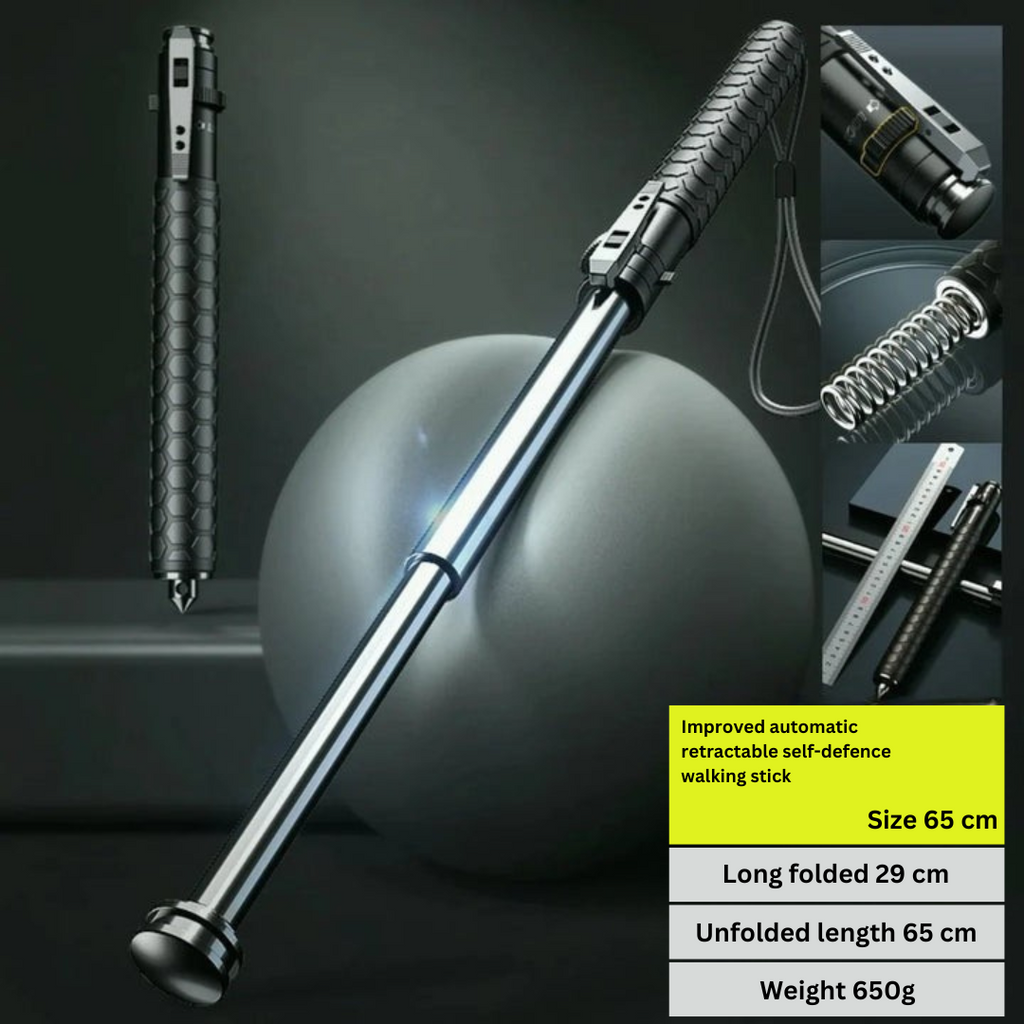 Collapsible Defense Cane for Hiking & City Use | ventumra