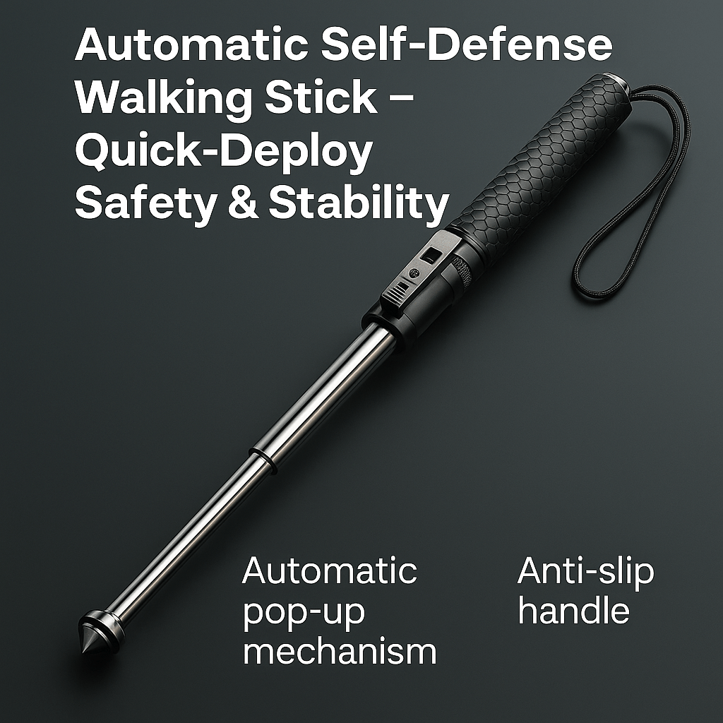 Self Defense Collapsible Walking Stick | ventumra