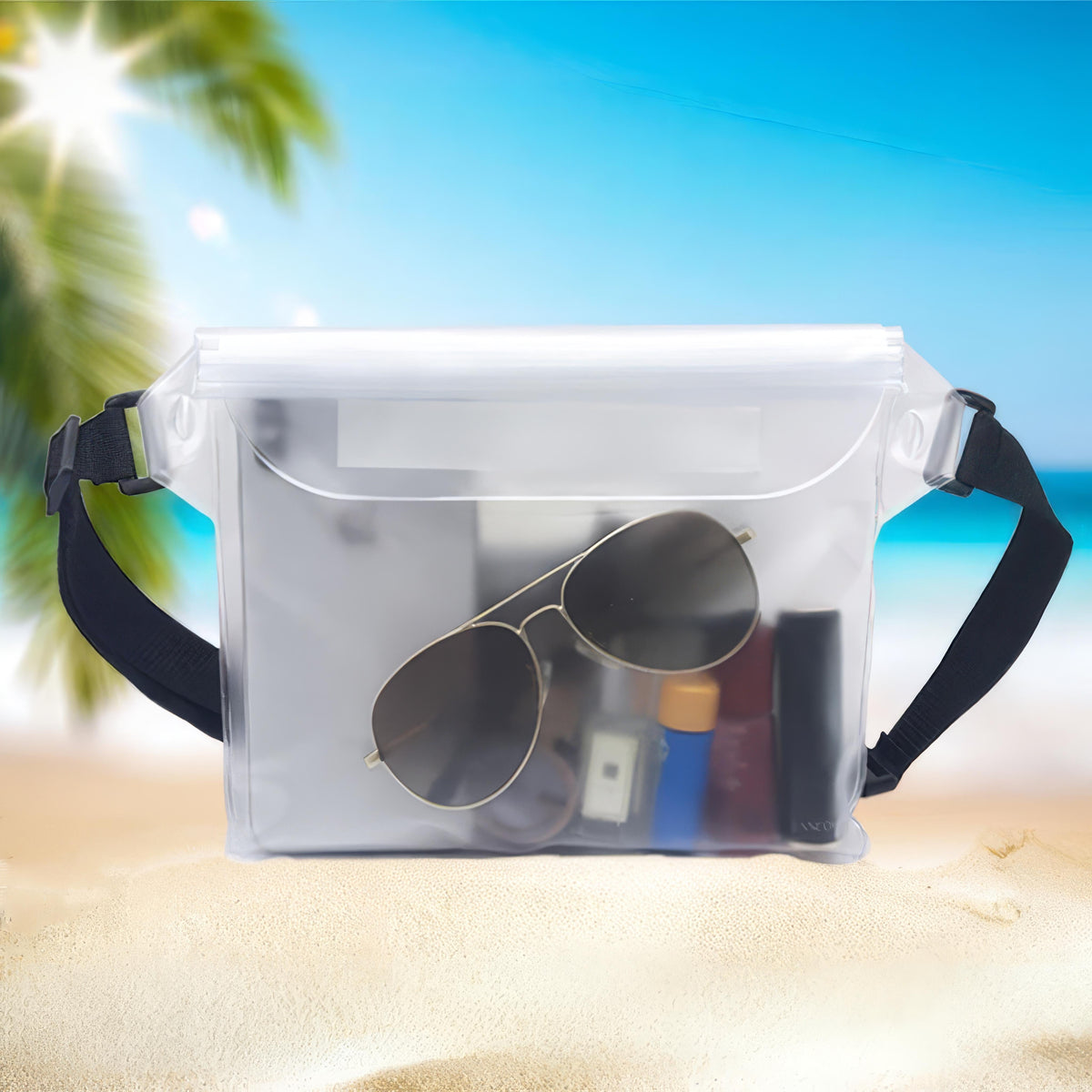 AquaGuard IPX8 Waterproof Fanny Pack — 3m Water Protection