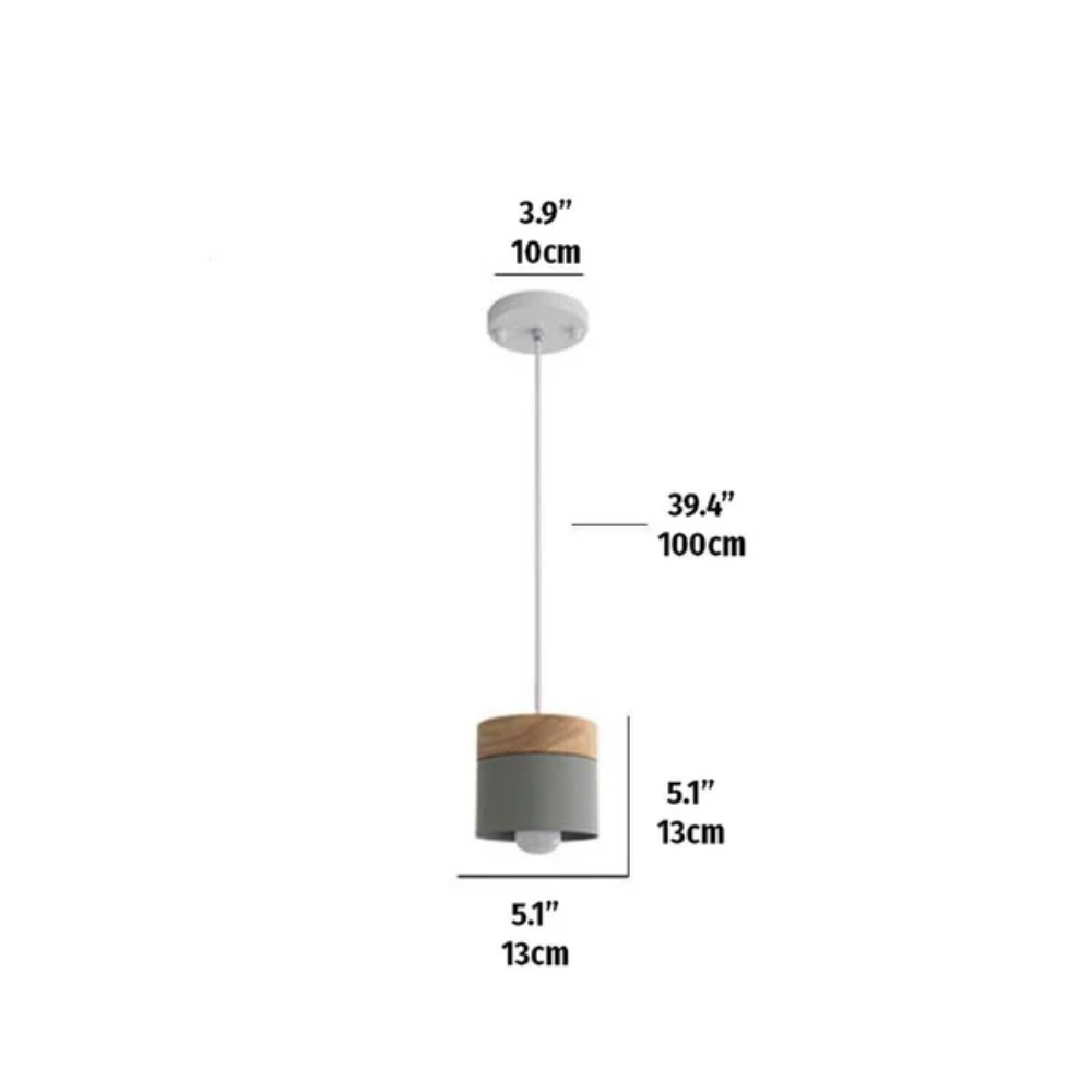 Sylvane Wooden Pendant Lamp For Kids' Cozy Reading Nook