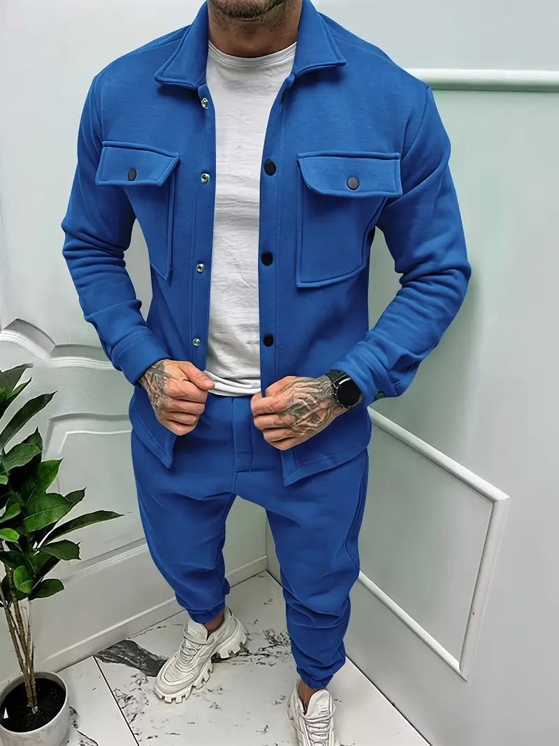 Cool Men's Set With Jacket And Trousers - Daan | ventumra