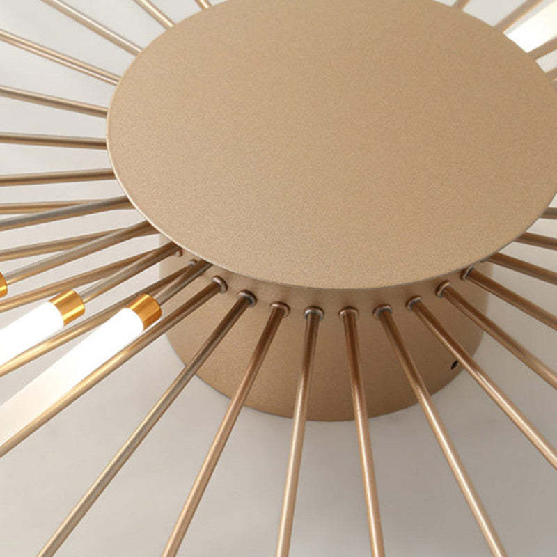 Wesley plafondslampe Fireworks, svart/gull | ventumra