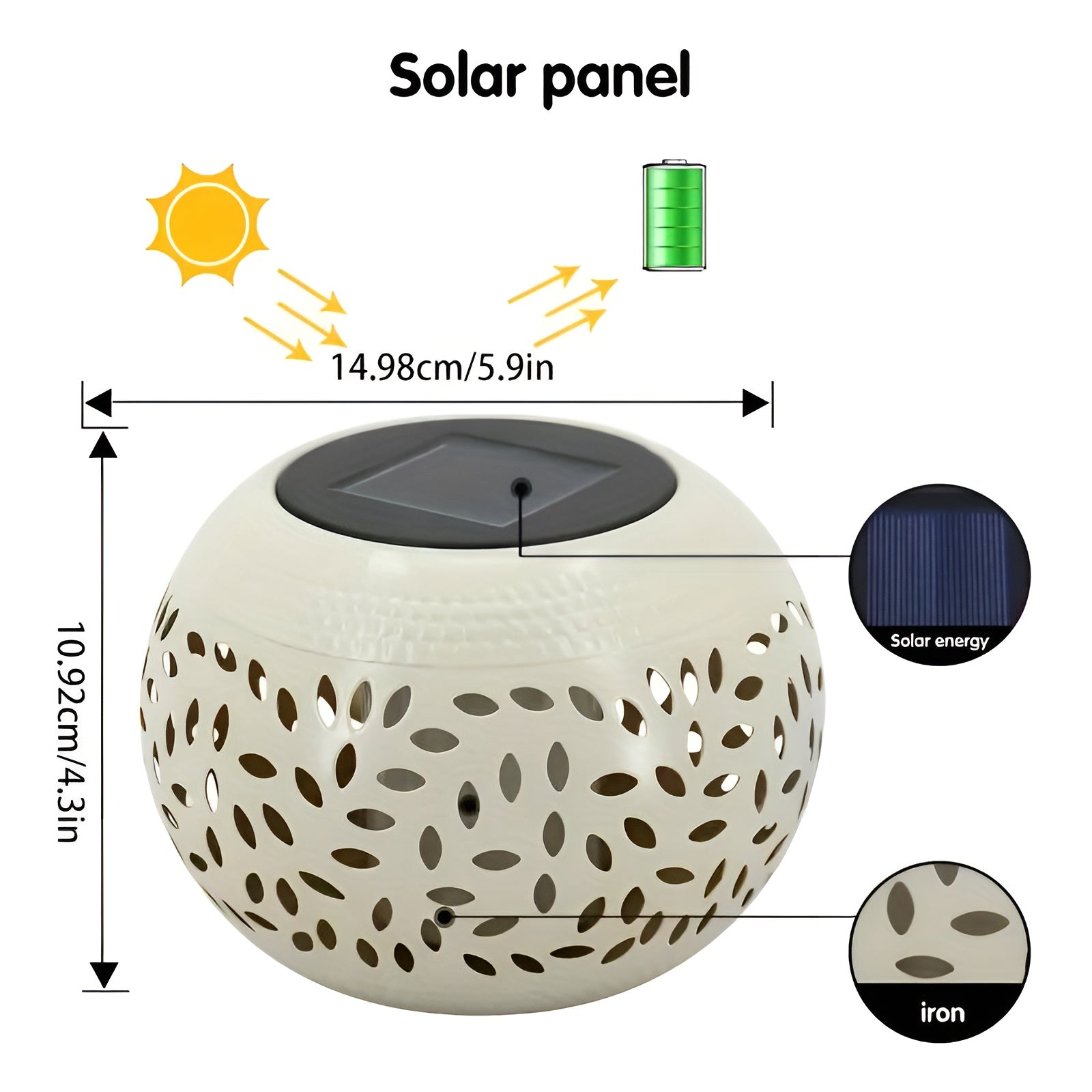 LumaSphere Portable LED Lamp for Indoor Outdoor Ambience