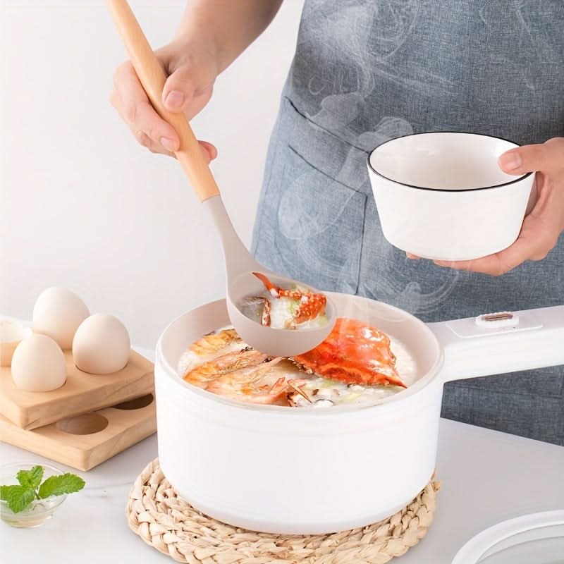 Ensemble de 12 ustensiles de cuisine en silicone — résistant à la chaleur, compatible avec les revêtements antiadhésifs