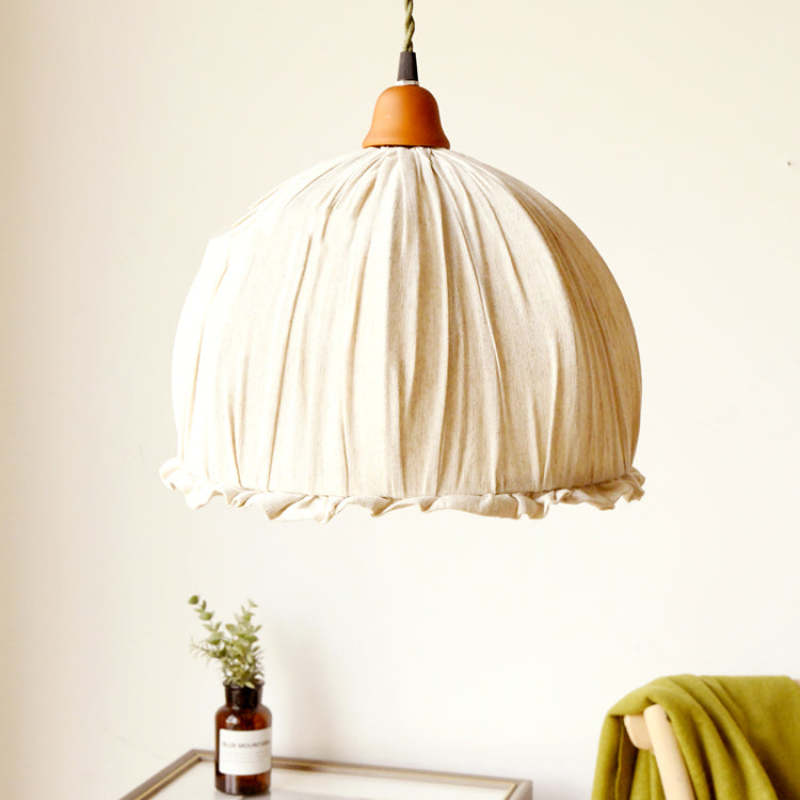 NordLuce Adjustable LED Pendant Light — Beige Scandinavian Style