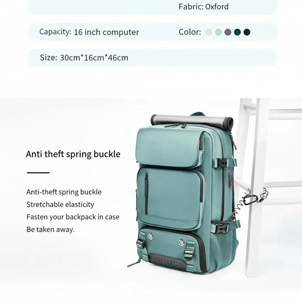 Voyager Max Large Travel Backpack, Waterproof Design, USB Port