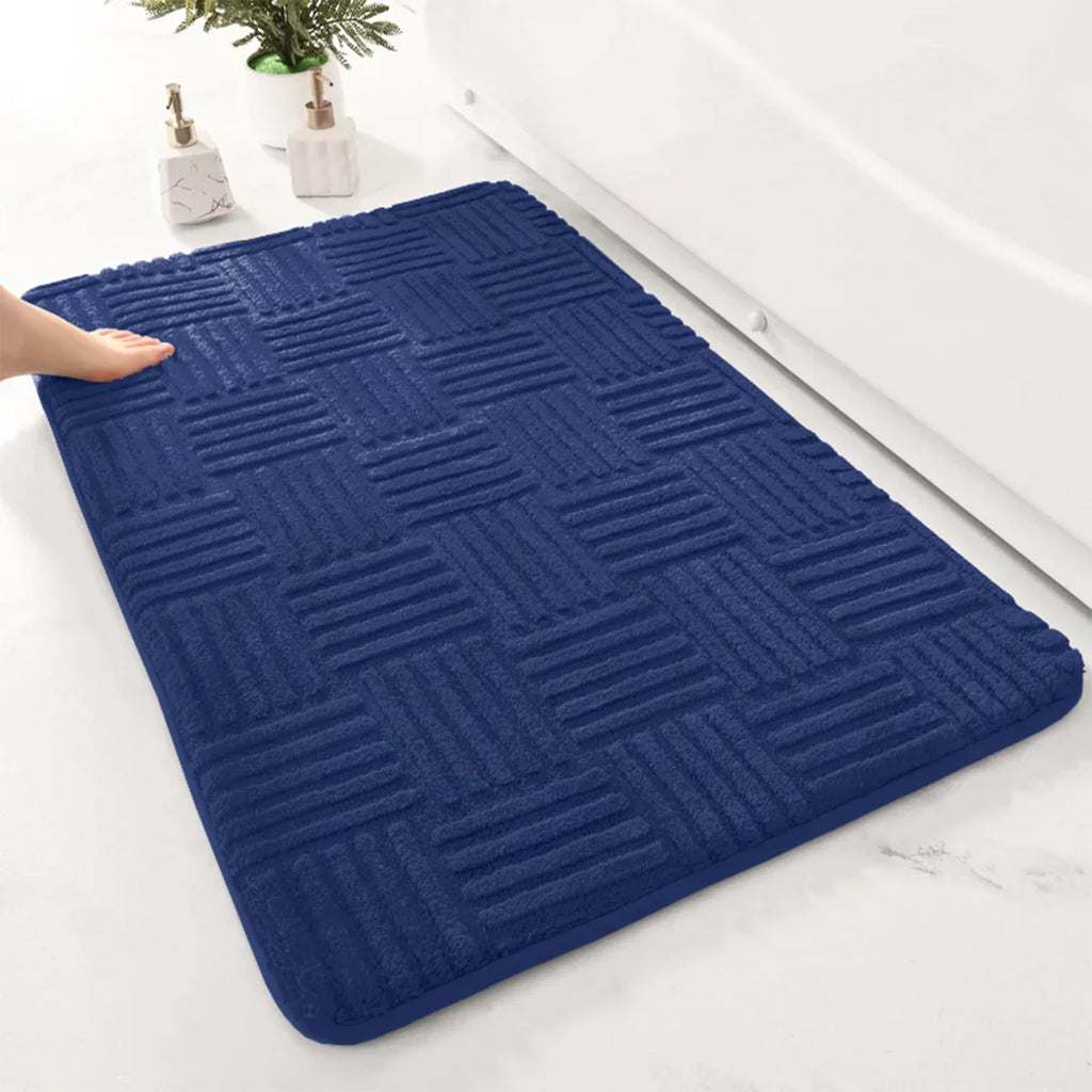 Soft Non-Slip Bath Mat — Comfortable, Moisture-Absorbing Rug