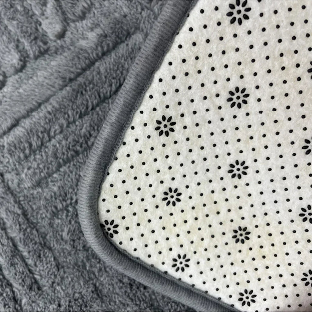 Soft Non-Slip Bath Mat — Comfortable, Moisture-Absorbing Rug