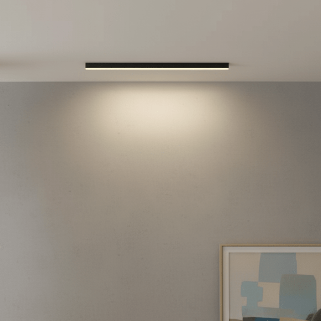 LumaNova skandinavisk LED-taklampe — minimalistisk design, høy lysstyrke