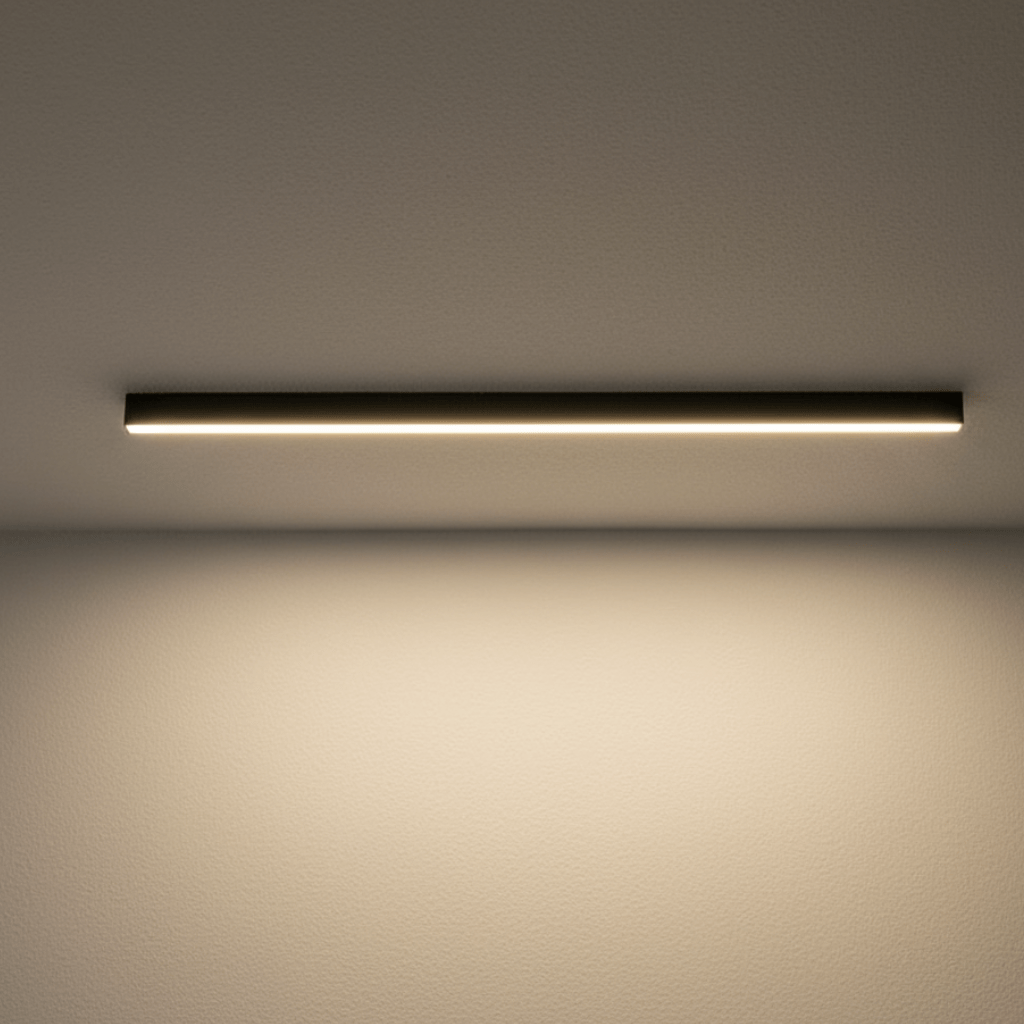 LumaNova skandinavisk LED-taklampe — minimalistisk design, høy lysstyrke