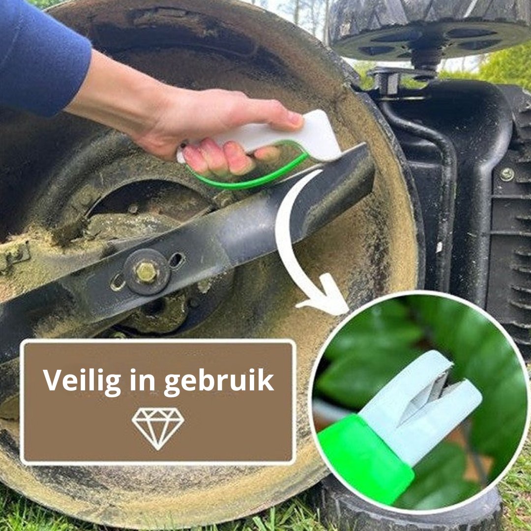 Affilatore per attrezzi da giardino — Cura facile del filo delle cesoie smussate
