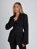 Tailored Belted Blazer | ventumra