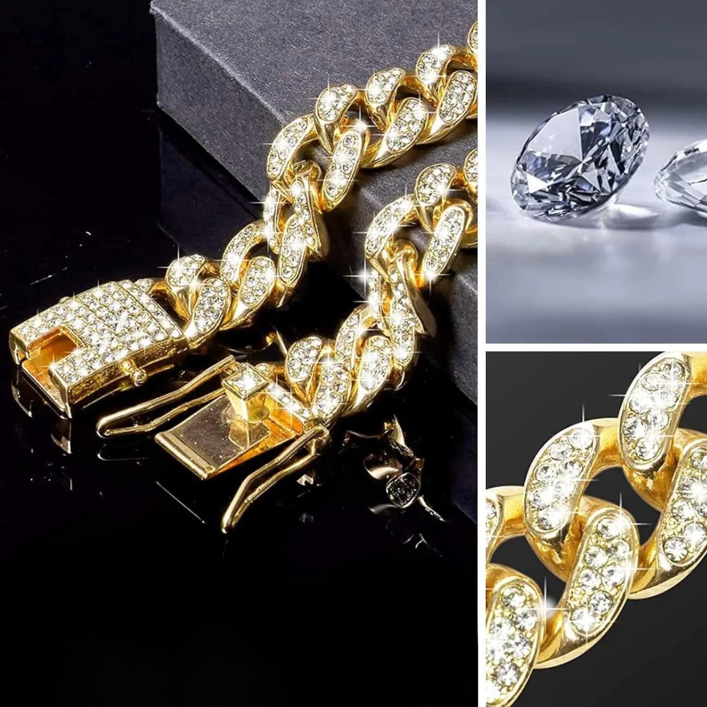 BlingPaws • Dog Gold Chain Collar | ventumra