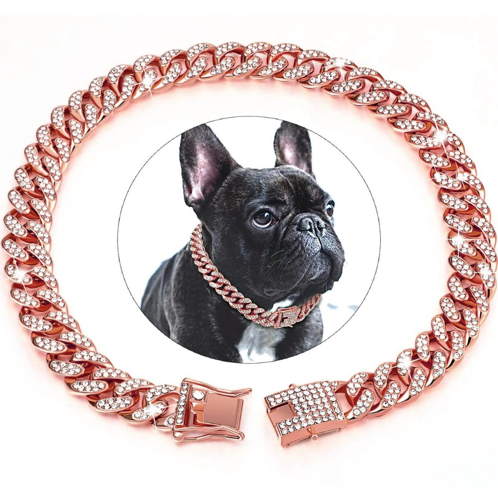 BlingPaws • Dog Gold Chain Collar | ventumra
