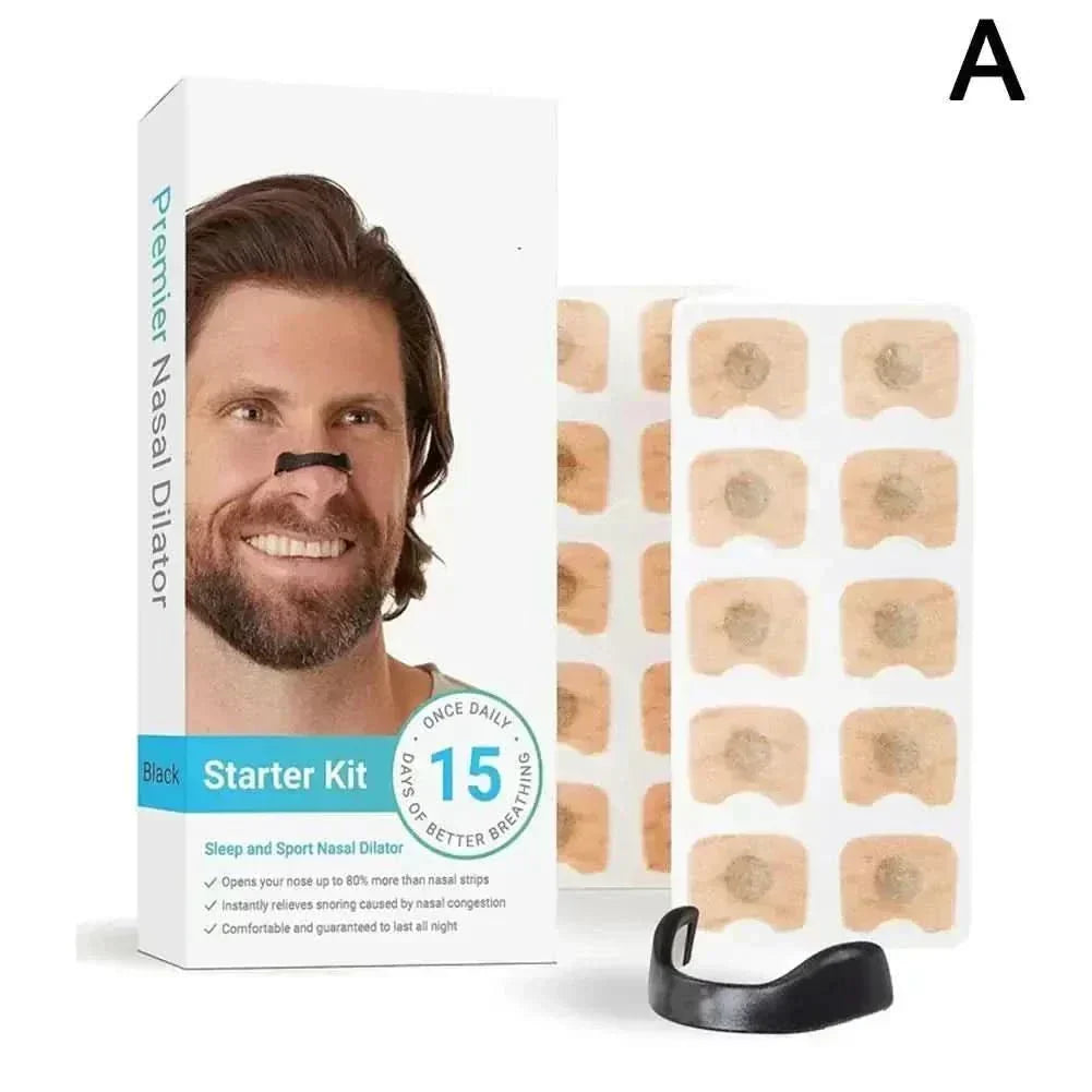 AeroNex Magnetic Nasal Strips — Simple Adhesive-Free Design, Gentle Nasal Expansion