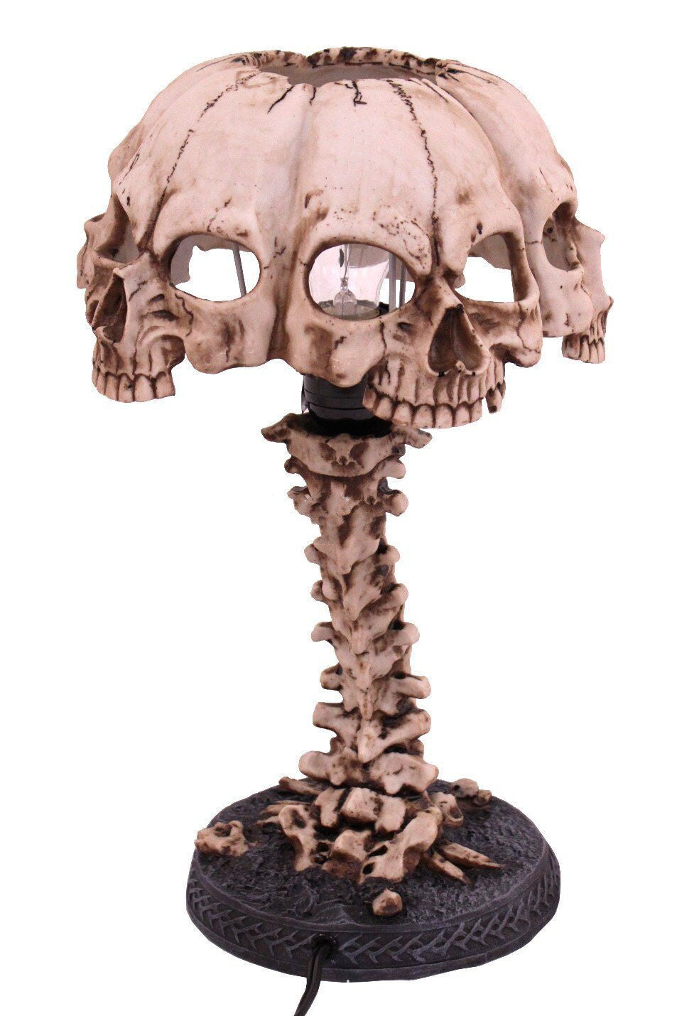 Spectral Skeleton LED Table Lamp for Halloween Decor by Nyra