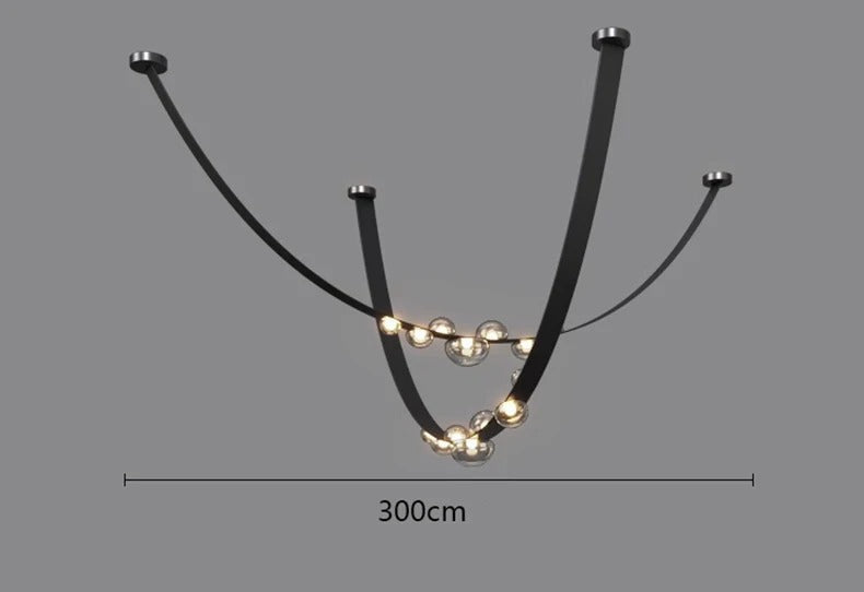 Astra Orbit Pendant Light Elegant Ceiling Fixture Lighting