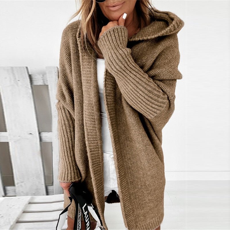 Hooded Knit Cardigan for Ultimate Comfort | ventumra