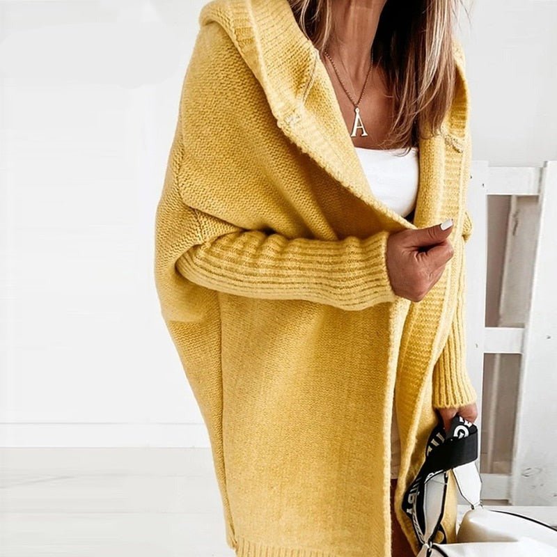 Hooded Knit Cardigan for Ultimate Comfort | ventumra