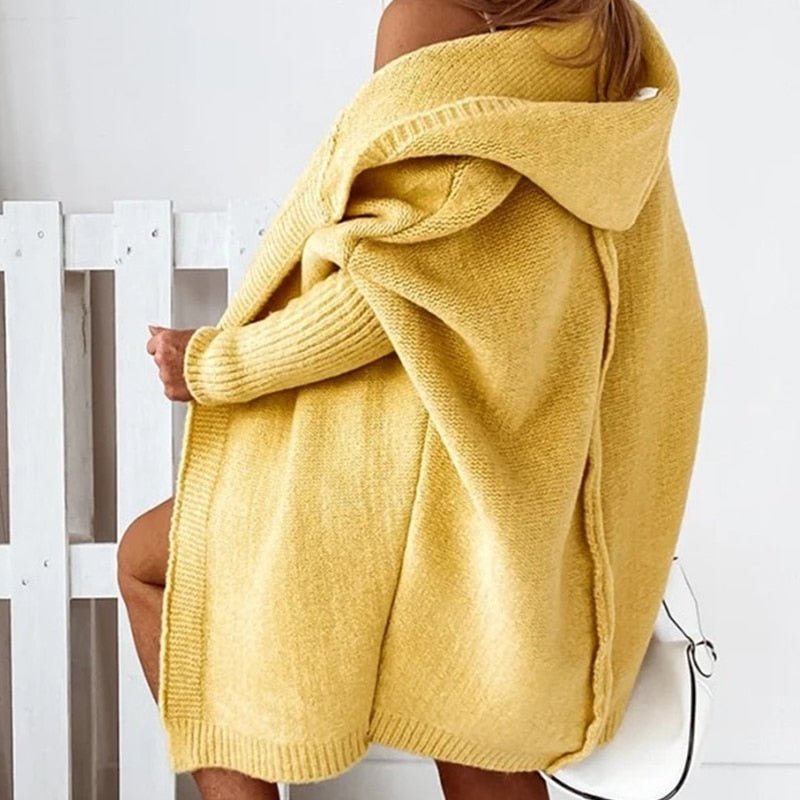 Hooded Knit Cardigan for Ultimate Comfort | ventumra